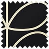 Orla Kiely Jumbo Linear Stem, Liquorice - Twist&Fit Roller Blind